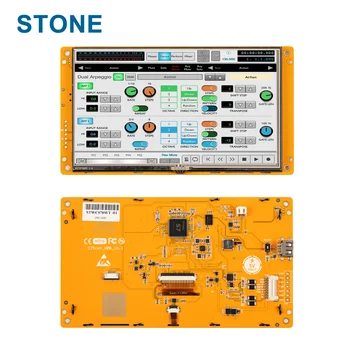 Каменный Интеллектуальный модуль TFT LCD-дисплея, Человеко-машинный интерфейс с сенсорным управлением + Плата контроллера + Программное обеспечение Изображение