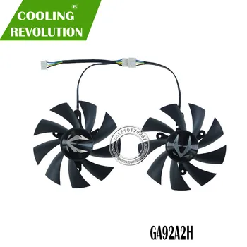87 Мм GA92A2H DC12V 0.35A 4PIN графический вентилятор для Zotac GeForce RTX 2070 SUPER Mini 8GB ZT-T20710E-10M Изображение