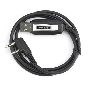 Прочный Оригинальный комплект USB-кабелей для Программирования рации Кабель для Baofeng GT-3 GT-3TP UV-5R UV-5RTP GT-5 GT-1 Изображение