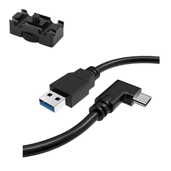 кабель для съемки с привязью для камеры 3 м/5 м, кабель Type-c к компьютеру USB A, подходит для Sony A7S3 A7C Canon M6 Mark2 G5XM2 1DX3 Изображение