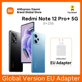 Смартфон Xiaomi Redmi Note 12 Pro Plus 5G 8GB 256GB 200MP с тройными Камерами OIS 120W HyperCharge Dimensity 1080 NFC 12 Pro + Изображение