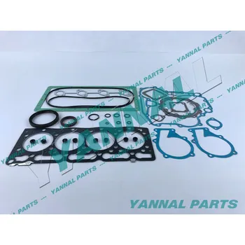 Комплект для восстановления V1505 Поршневое кольцо + Полный газовый баллон + Подшипник двигателя для запчастей Kubota Engien Изображение