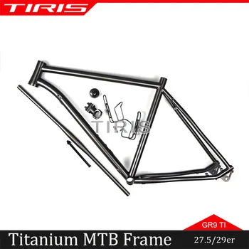 TIRIS MT7 Titanium MTB Mountain 29er Frameset Аксессуары Велосипедная Рама 27,5 Изображение