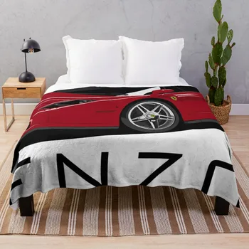 Плед Ferrari Enzo, мягкий плюшевый плед, меховой плед, одеяла, диваны с трикотажным декором, теплое одеяло Изображение
