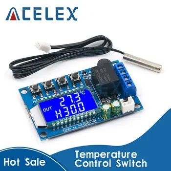 XY-T01 Цифровой Термостат Отопление Охлаждение Цифровой переключатель контроля Температуры Модуль регулятора Температуры Изображение