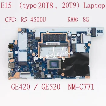 Материнская плата NM-C771 для ноутбука Lenovo Thinkpad E15 Gen 2 Материнская плата Процессор: R5 4500U Оперативная память: 8G FRU: 5B20W77558 5B20W77554 5B20W77562 Изображение