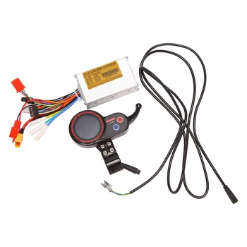 Бесщеточный контроллер и ЖК-прибор для ускорения 8-10-дюймового электрического скутера Изображение