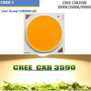 1 шт./лоторигинальный Cree CXB3590 CXB 3590 светодиодный светильник для выращивания 3000 К/3500 К/5000 К CD Bin 80 CRI 36 В для медицинских растений Изображение