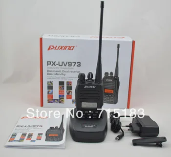 Новая версия PUXING обновила двухстороннее радио PX-888K PX PX-UV973, двухдиапазонный FM-трансивер, сканер и FM-радио Изображение