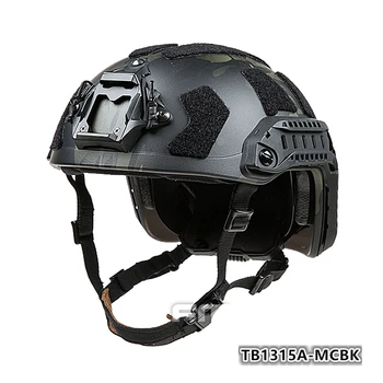 Тактический страйкбольный шлем каймана Skirmish Airsoft Caiman с супер высоким вырезом MC Color SF для охоты Бесплатная доставка TB1315A Изображение