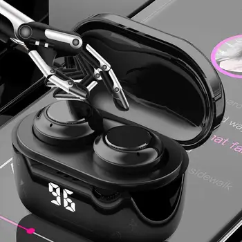 Беспроводные Наушники A6S Спортивные Наушники Bluetooth 5,0 TWS Гарнитуры С Шумоподавляющим Микрофоном Для iPhone Huawei Samsung Xiaomi Redmi Изображение