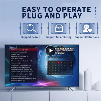 Подключи и играй контроллер, недавно модернизированная игровая приставка для видеоигр высокой четкости, портативная игровая консоль, геймпад Изображение