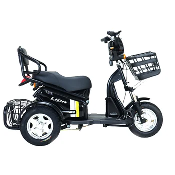 60v20a1000w Электротрицикл с литиевой батареей, Мотодельтаплан, Бытовой самокат, Вакуумная шина с двойной амортизацией Изображение