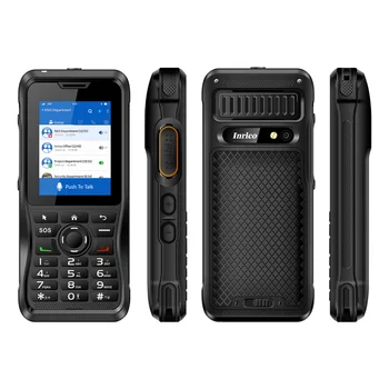 Inrico T310 Zello walkie talkie приложение Сетевое радиотелефонное устройство передатчик камера NFC GPS сенсорный экран смартфон видеодомофон Изображение