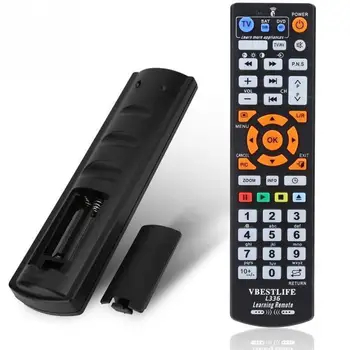 Универсальный ИК-пульт дистанционного управления L336 для телевизора с 42 клавишами обучения Smart Remote Control Для телевизора CBL DVD SAT STB DVB HIFI TV BOX видеомагнитофон STR-T Изображение