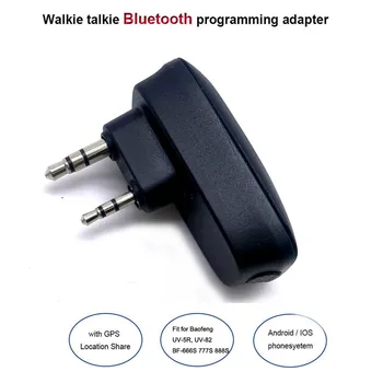 Беспроводная Рация Bluetooth с Разъемом Адаптера для программирования Baofeng Radio UV-5R BF-777S/888S для смартфона Apple Android Изображение