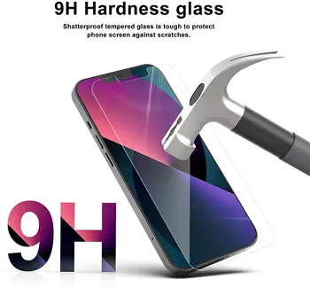 Защитное стекло Для iPhone 14 13 12 11 Pro Max XS XR Mini Screen Protector Закаленное стекло Для iphone 7 8 14 Plus glass Изображение