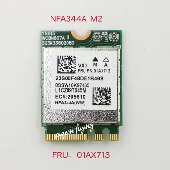 NFA344A QCNFA344A Двухдиапазонная Bluetooth 4.1 NGFF WiFi карта 01AX713 Для Lenovo 710S E470 E475 E570 E575 V310 ЙОГА-710 720 910 Изображение