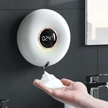 Телефон Для мытья Пены Для Пончиков Интеллектуальный Автоматический Датчик Дозатора Бытового Мыла Новый Настенный Мобильный Телефон Для Мытья Посуды Изображение