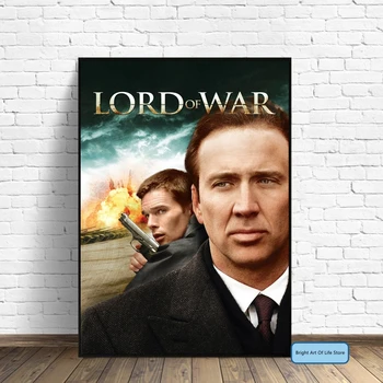 Lord of War (2005) Обложка постера фильма фотопечать Холст Настенное искусство Домашний декор (без рамы) Изображение