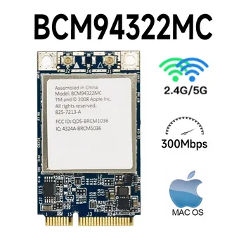 Оригинальная Беспроводная WIFI карта Airport Extreme BCM94322MC для всех Pro MB988Z/A PCI-E wifi 300M Изображение