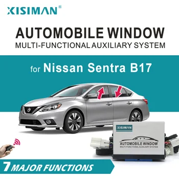 Для Nissan Sentra B17 Автомобильный электростеклоподъемник Комплект стеклоподъемников с оригинальным пультом дистанционного управления Изображение