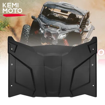 KEMIMOTO UTV Комбинированная пластиковая Жесткая Спортивная панель крыши из 2 частей #715002902 Совместима с Can-am Maverick X3 (2 двери) Изображение