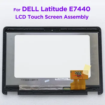 14,0 Дюймовый ЖК-экран Ноутбука с Сенсорным Экраном Digitizer в Сборе для DELL Latitude E7440 Замена Панели дисплея FHD 1920x1080 Изображение