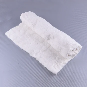 LETAOSK 10 мм Белое изоляционное одеяло 2400F, Высокотемпературный Термостойкий коврик, Керамическое волокно для Дровяных печей, печей Изображение