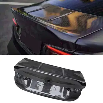 Автомобильный Задний Багажник, Крышка Багажника, Задний Обвес для BMW 3 серии G80 M3 4 Двери 2021 + Модификация для Укладки Из Сухого Углеродного волокна Изображение