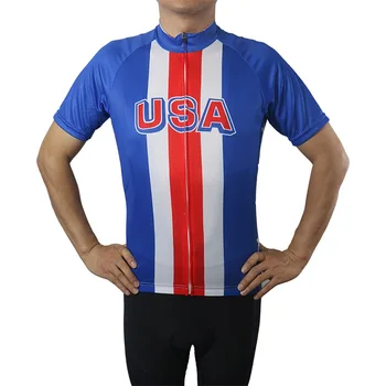 США Уличный Велосипед Джерси С коротким рукавом, Велосипедное Пальто, Дорожная куртка, Велосипедная рубашка, Верхняя одежда для мотокросса, Униформа, Дышащая Одежда Изображение