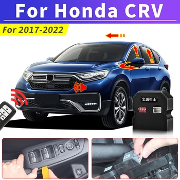 Применимо к 2017-2022 Honda CR-V CRV Модификация оконного модуля, блокировка автомобиля, автоматическое закрывание окна, складное зеркало, аксессуары Изображение