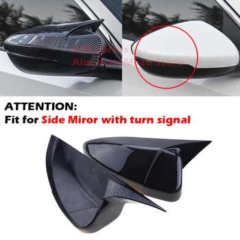Сменные крышки боковых зеркал, крышки зеркал заднего вида, подходят для Honda Accord 10th 2018 2019 ABS Изображение