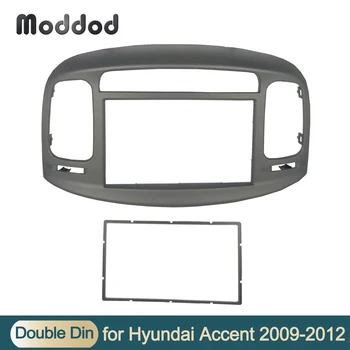 Двойной Din Android Dash Kit для HYUNDAI ACCENT 2009-2012, стерео GPS DVD-плеер, установка объемной панели, лицевая панель, крышка адаптера Изображение