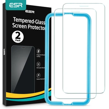 ESR Закаленное Стекло для iPhone 12 Pro Max X XR XS 11 Pro Max SE 2020 8/7/6 S/6 Plus Защитное Стекло для экрана с Защитой от синего света Изображение
