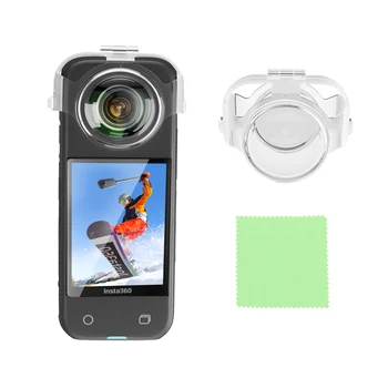 Защитная крышка для объектива Insta360 X3 1-Дюймовый Защитный колпачок для объектива 360 Edition, Аксессуары Для панорамной камеры Изображение