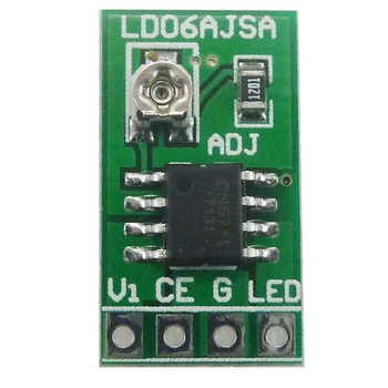 Светодиодный драйвер постоянного тока 3,3 В 3,7 В 5 В 30-1500МА, Модуль с регулируемым Током, Плата управления PWM для USB 18650 Li-Ion Изображение