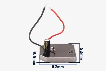 Трехцелевая легкая литиевая электрическая ударная дрель Печатная плата контроллера бесщеточного зарядного электрического молотка Da Yi Изображение