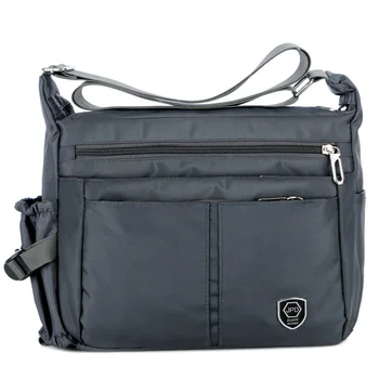 Мужская сумка-мессенджер, Мужские боковые сумки, Гарантия, Мужские сумки, Мужская школьная сумка на молнии в стиле Ретро, Повседневная сумка через плечо Изображение