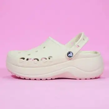 Обувь Dongdong Женская обувь на толстой подошве, повышающая прочность, воздухопроницаемость и противоскользящие летние пляжные сандалии Изображение