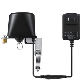 Переключатель клапана Tuya WiFi Автоматический Пульт дистанционного управления Газом и Водой От Alexa Echo Google Изображение