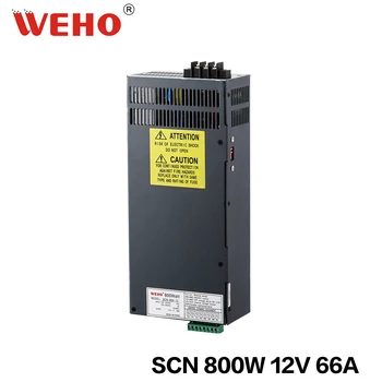 Источник питания постоянного тока Регулируемый SCN-800W 1000W 110V ~ 220VAC Источник Питания 12 Вольт С Одним Выходом Для Устройства связи Изображение