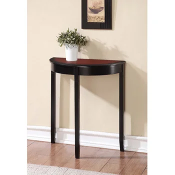 Консольный столик Linon Camden Demuline - Черный вишневый консольный столик для гостиной Изображение