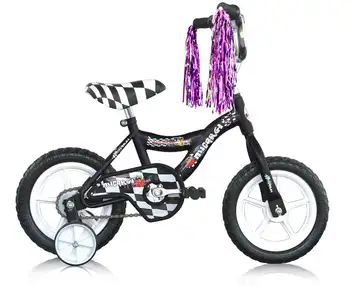 Велосипед для начинающих In.s для мальчиков и девочек 2-4 лет с Поролоновыми шинами для внутреннего использования, тормозом и белыми велосипедными аксессуарами Pri Изображение