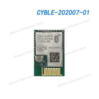 Встроенный модуль приемопередатчика CYBLE-202007-01 Bluetooth v4.2 2,4 ГГц, крепление на трассирующую поверхность Изображение