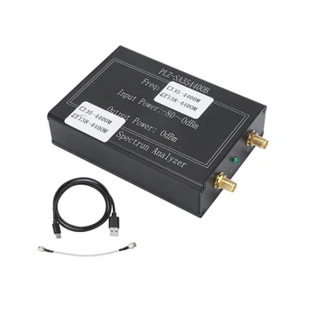Портативный анализатор спектра 138-4400 МГц, Простое управление, Сенсорное управление, 4 режима, Ручной анализатор спектра Изображение