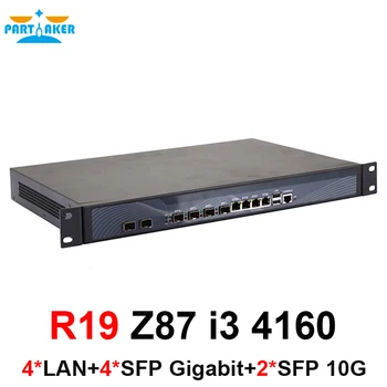 Участник 1U Rackmount маршрутизатор intel Core LGA1150 i3 4150 4 SFP 4 LAN 1U брандмауэр 2 ГБ оперативной памяти 32 ГБ SSD для VPN Изображение