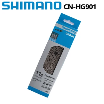 SHIMANO Dura Ace 9000 XTR CN-HG901 HG900 11S Скоростная цепь 116L 114L HG901 Цепь Для M9000 R8000 R7000 6800 5800 Изображение