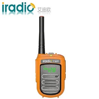 100% Оригинальная портативная рация Iradio CP-168 для детей, двухстороннее радио CE FCC, Мини-портативная рация, любительское радио PMR FRS Изображение