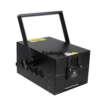 Лазерный сканер Super alimentation Gobo laser scanner 40kpps laser ilda 10w dmx rgb stage laser light Изображение